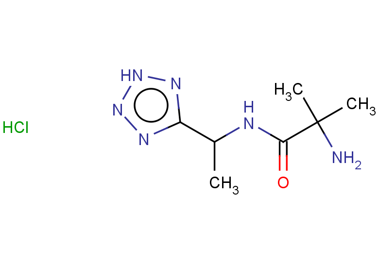 2-amino-2-methyl-N-[1-(2H-1,2,3,4-tetrazol-5-yl)ethyl]propanamide hydrochloride