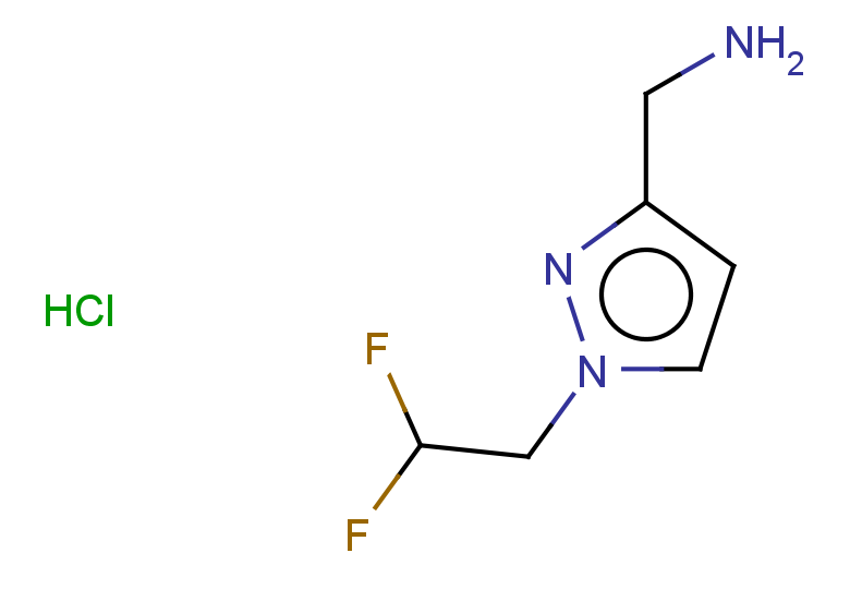 [1-(2,2-difluoroethyl)-1H-pyrazol-3-yl]methanamine hydrochloride