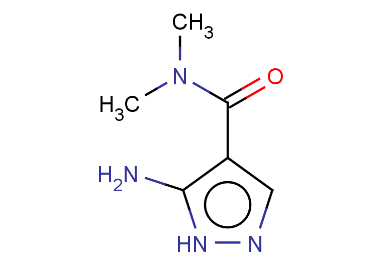 5-amino-N,N-dimethyl-1H-pyrazole-4-carboxamide