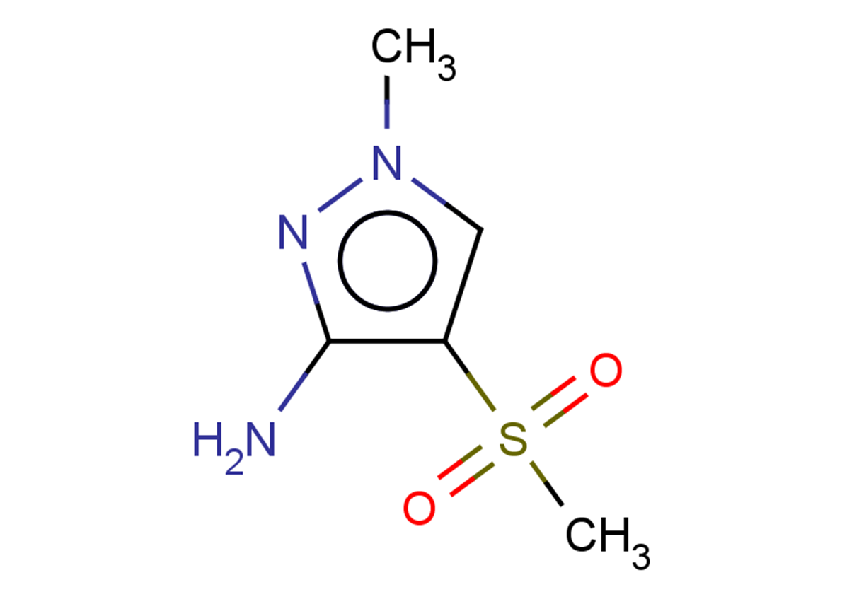 4-methanesulfonyl-1-methyl-1H-pyrazol-3-amine