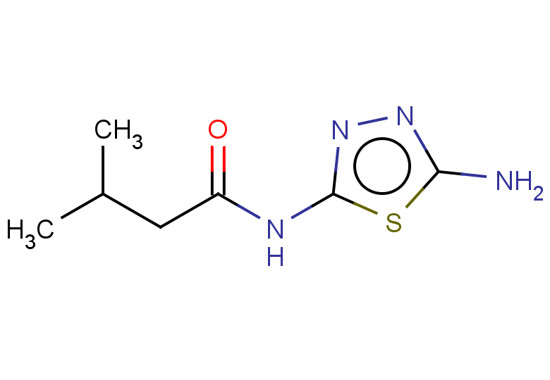 N-(5-amino-1,3,4-thiadiazol-2-yl)-3-methylbutanamide