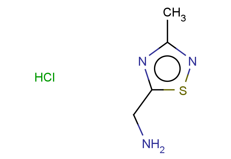 1-(3-methyl-1,2,4-thiadiazol-5-yl)methanamine hydrochloride