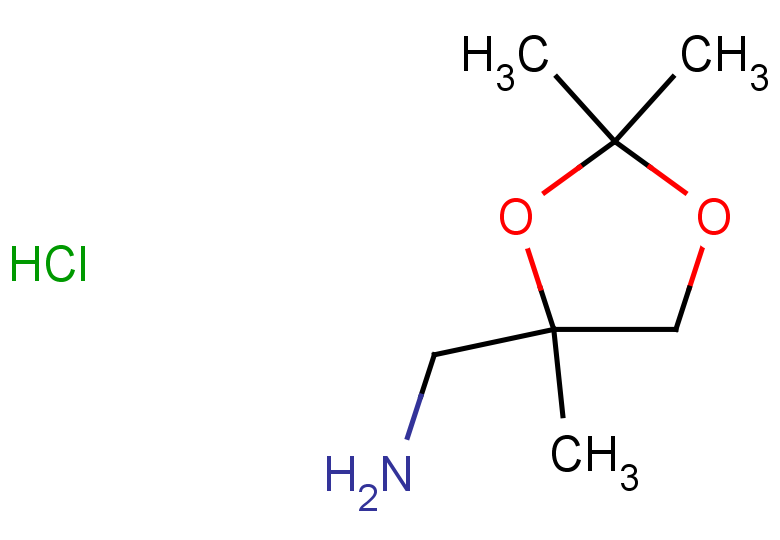1-(2,2,4-trimethyl-1,3-dioxolan-4-yl)methanamine hydrochloride