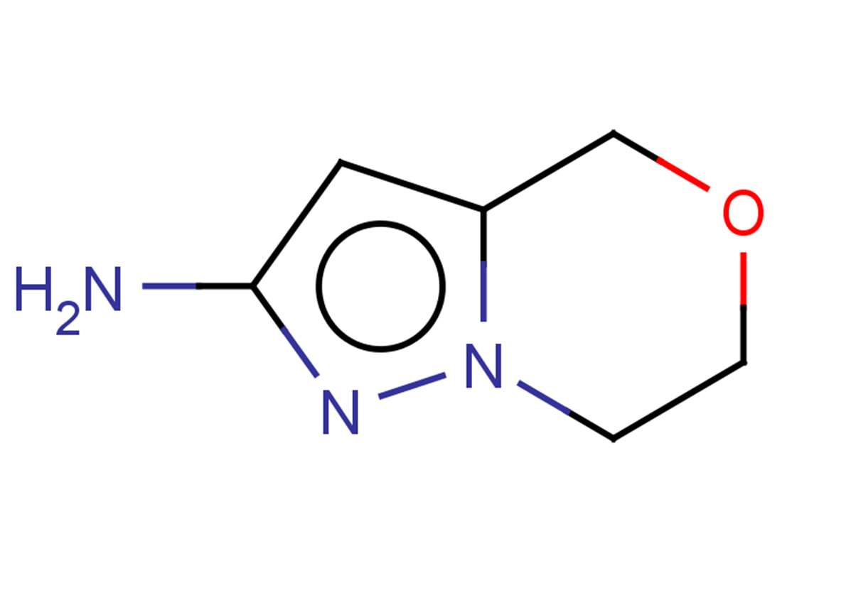 6,7-dihydro-4H-pyrazolo[5,1-c][1,4]oxazin-2-amine