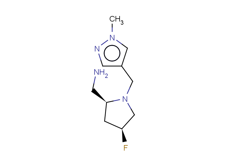 [4-fluoro-1-[(1-methyl-1H-pyrazol-4-yl)methyl]pyrrolidin-2-yl]methanamine