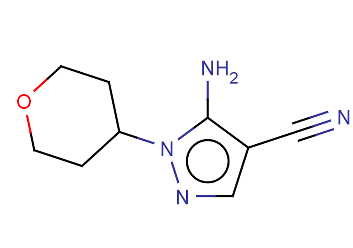 5-amino-1-(oxan-4-yl)-1H-pyrazole-4-carbonitrile
