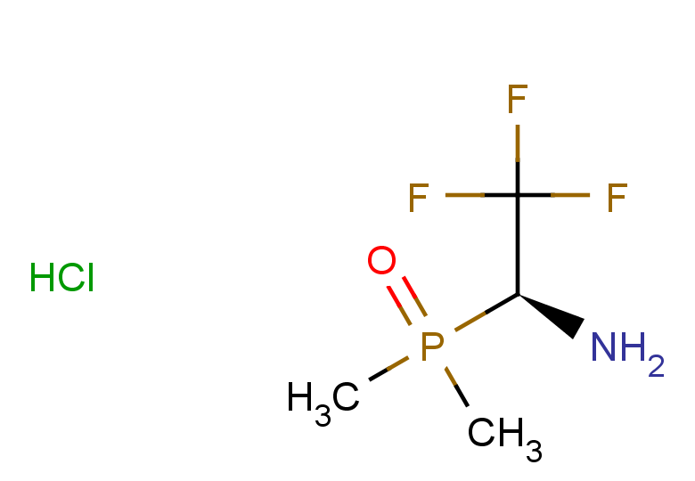 (1S)-1-(dimethylphosphoryl)-2,2,2-trifluoroethan-1-amine hydrochloride
