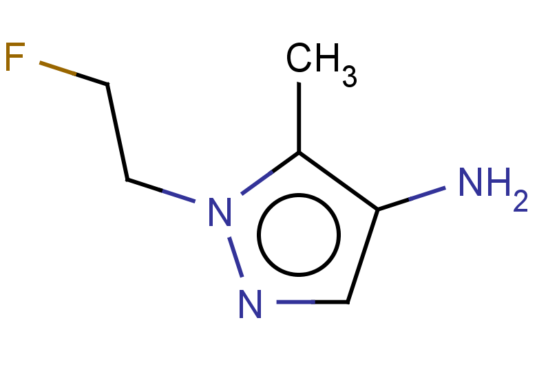 1-(2-fluoroethyl)-5-methyl-1H-pyrazol-4-amine