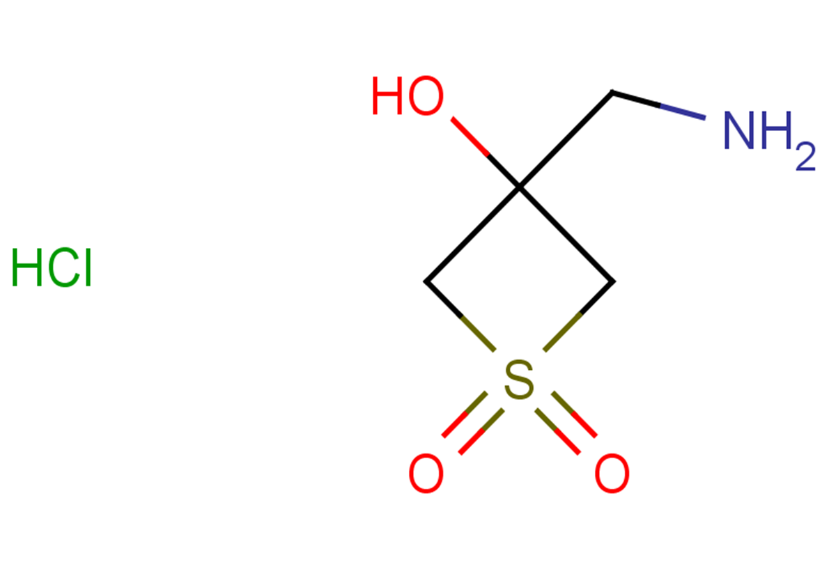 3-(aminomethyl)-3-hydroxy-1lambda6-thietane-1,1-dione hydrochloride