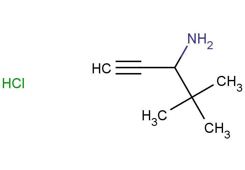 4,4-dimethylpent-1-yn-3-amine hydrochloride