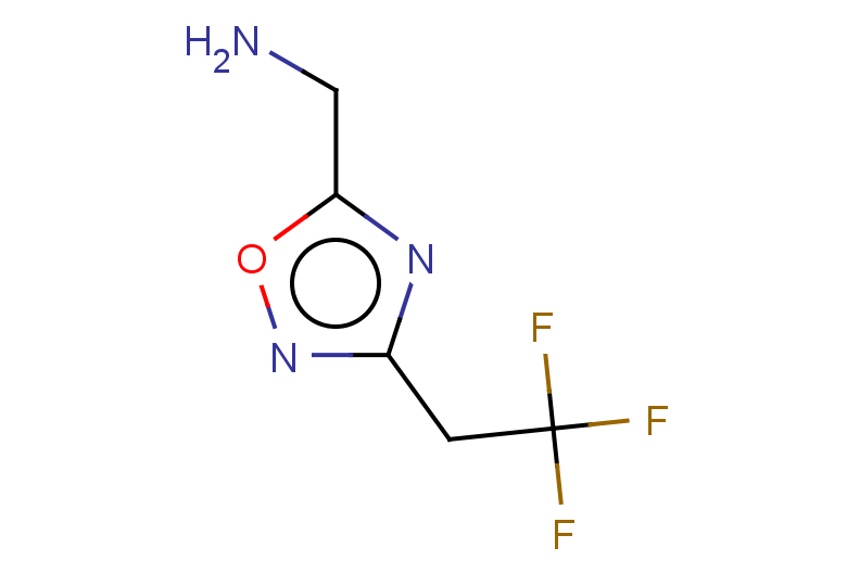 1-[3-(2,2,2-trifluoroethyl)-1,2,4-oxadiazol-5-yl]methanamine
