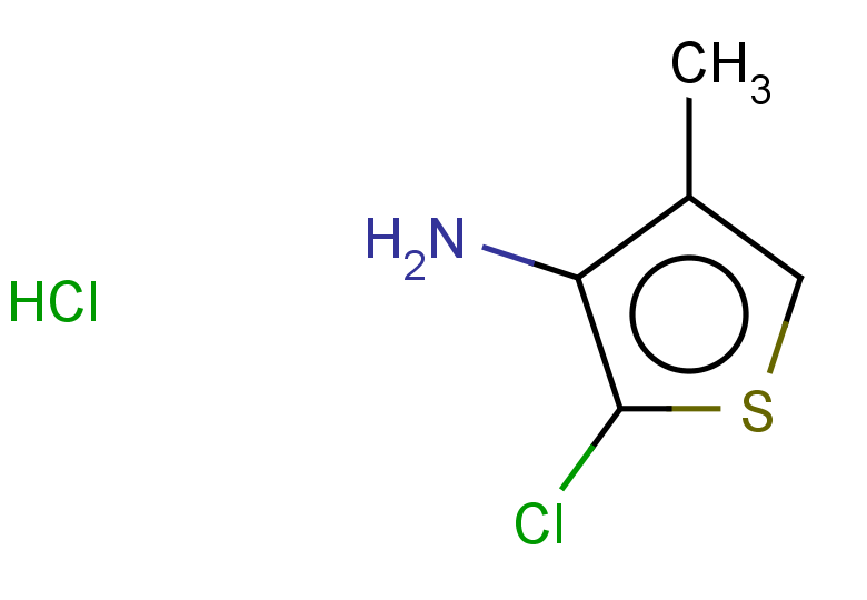 2-chloro-4-methylthiophen-3-amine hydrochloride
