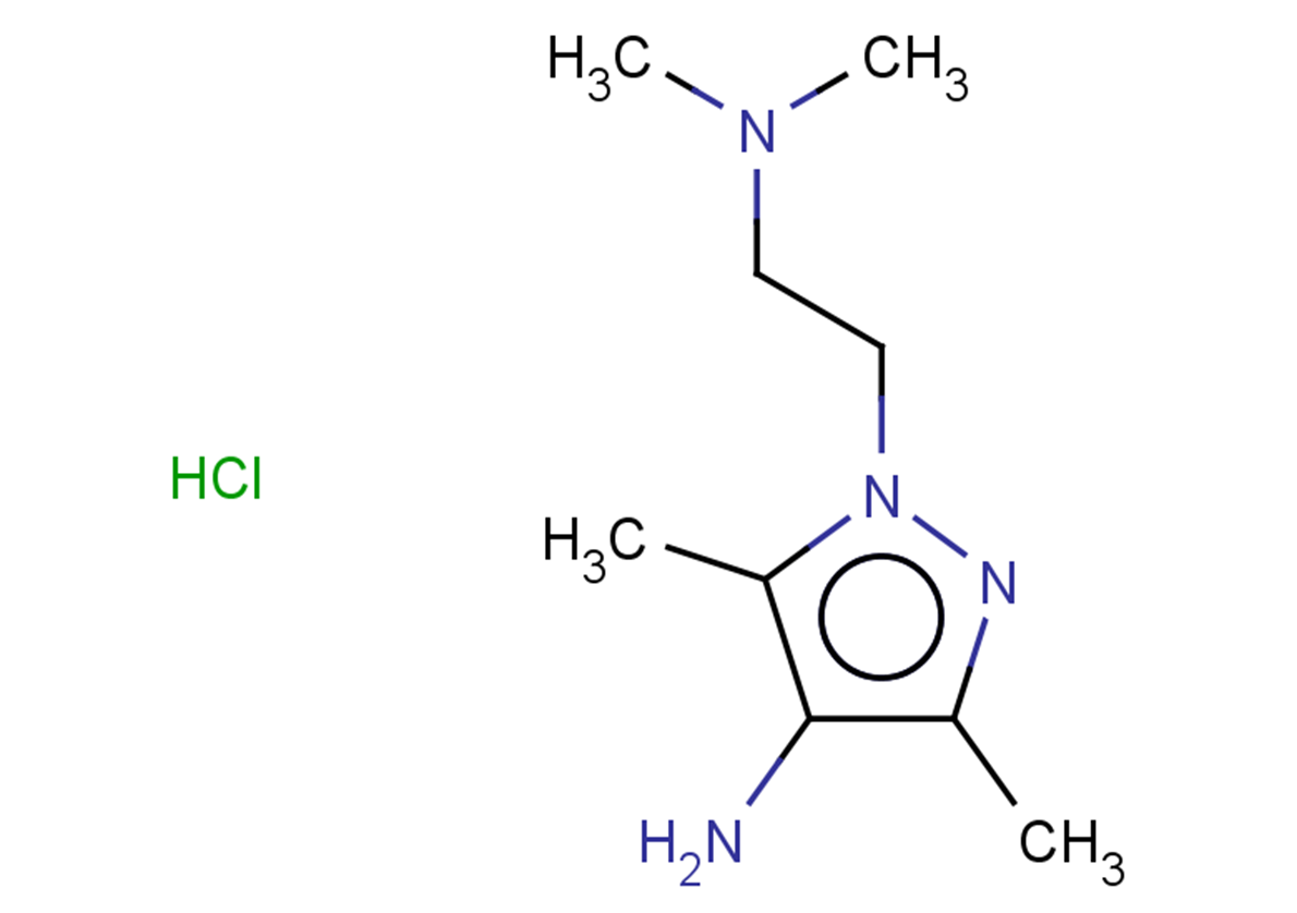 1-[2-(dimethylamino)ethyl]-3,5-dimethyl-1H-pyrazol-4-amine hydrochloride