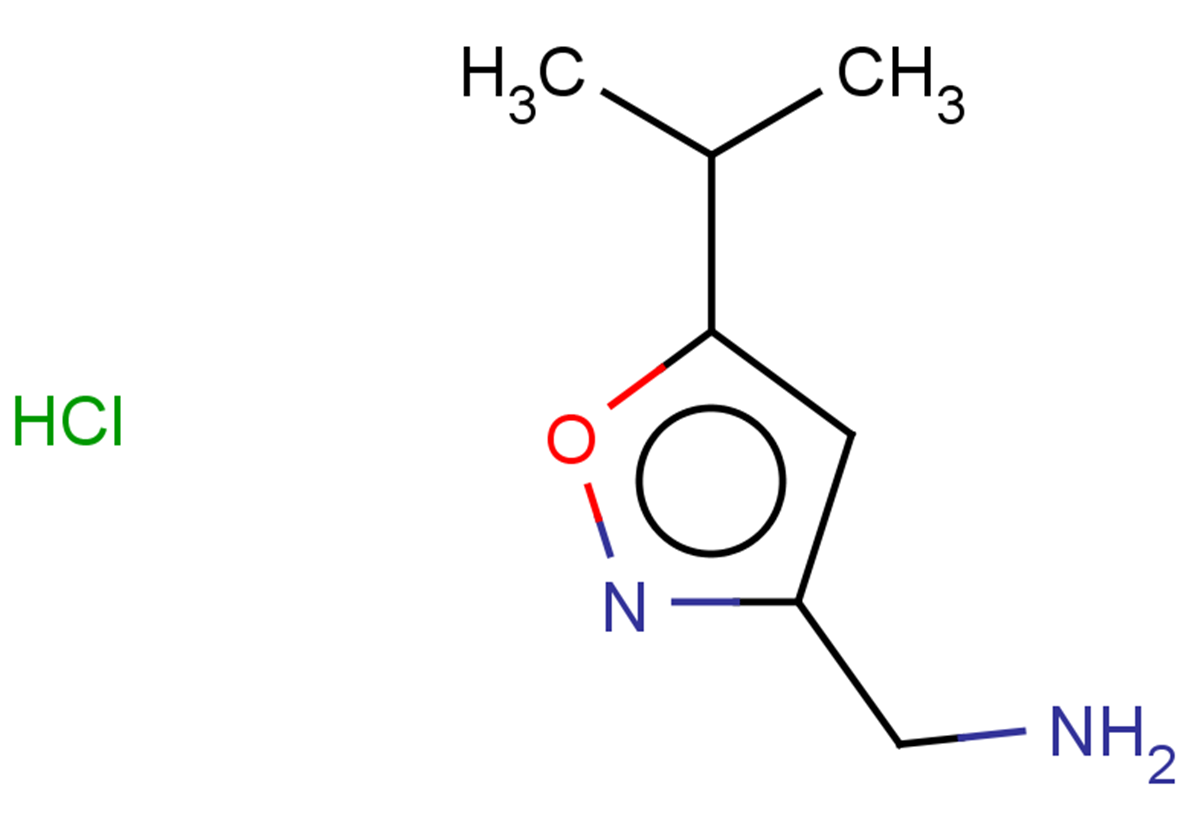 1-[5-(propan-2-yl)-1,2-oxazol-3-yl]methanamine hydrochloride