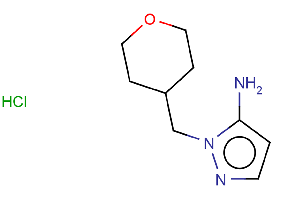 1-[(oxan-4-yl)methyl]-1H-pyrazol-5-amine hydrochloride