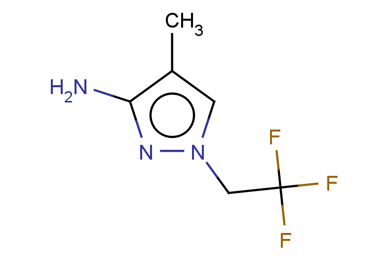 4-methyl-1-(2,2,2-trifluoroethyl)-1H-pyrazol-3-amine