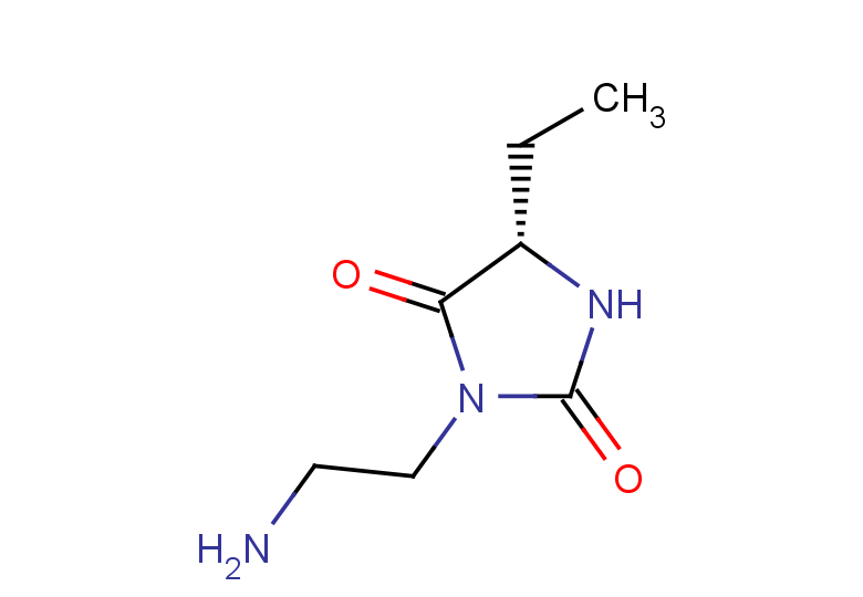 (5S)-3-(2-aminoethyl)-5-ethylimidazolidine-2,4-dione