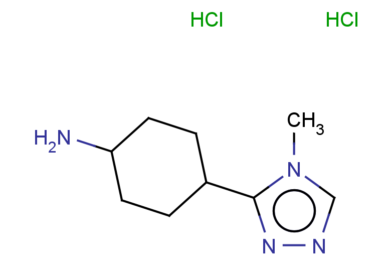 4-(4-methyl-4H-1,2,4-triazol-3-yl)cyclohexan-1-amine dihydrochloride