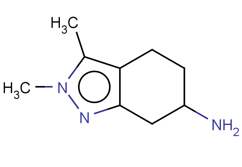 2,3-dimethyl-4,5,6,7-tetrahydro-2H-indazol-6-amine