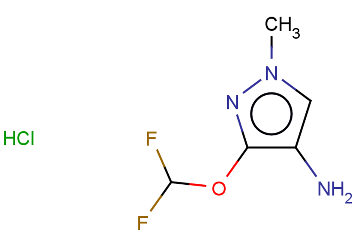 3-(difluoromethoxy)-1-methyl-1H-pyrazol-4-amine hydrochloride