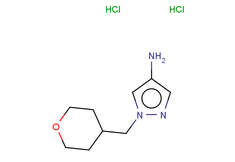 1-[(oxan-4-yl)methyl]-1H-pyrazol-4-amine dihydrochloride