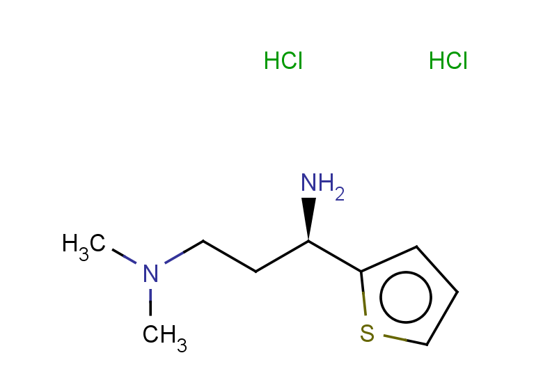 [(3R)-3-amino-3-(thiophen-2-yl)propyl]dimethylamine dihydrochloride