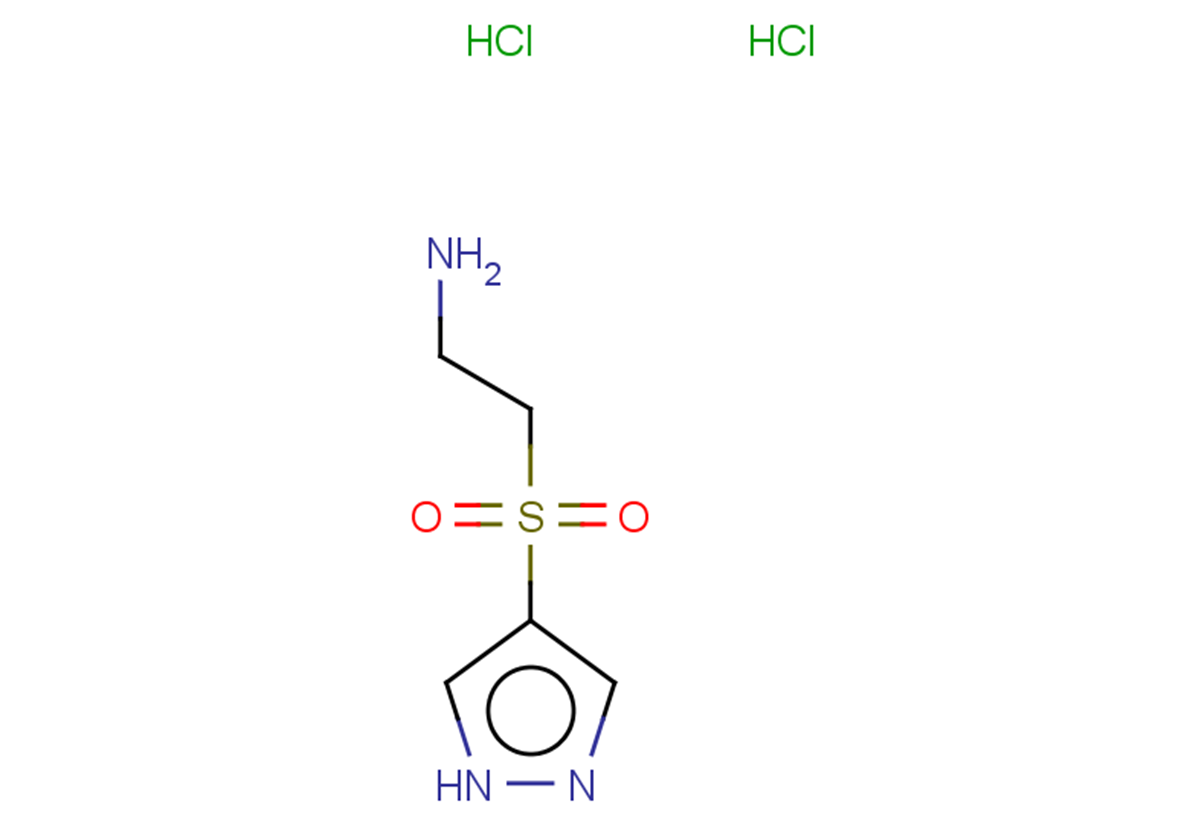 2-(1H-pyrazole-4-sulfonyl)ethan-1-amine dihydrochloride