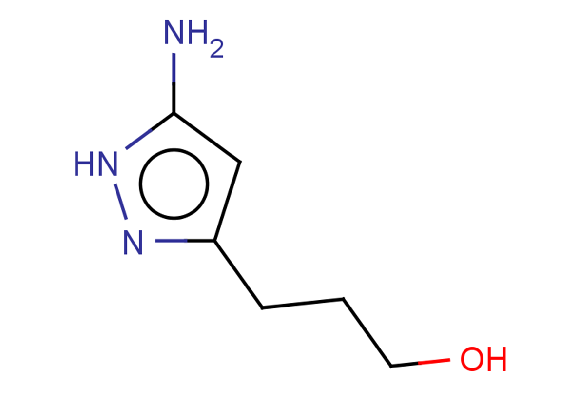 3-(5-amino-1H-pyrazol-3-yl)propan-1-ol