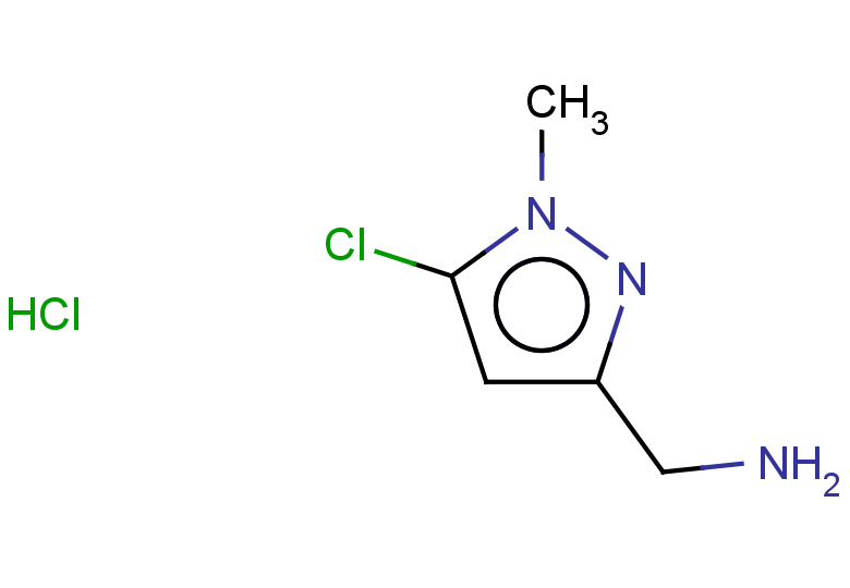 (5-chloro-1-methyl-1H-pyrazol-3-yl)methanamine hydrochloride