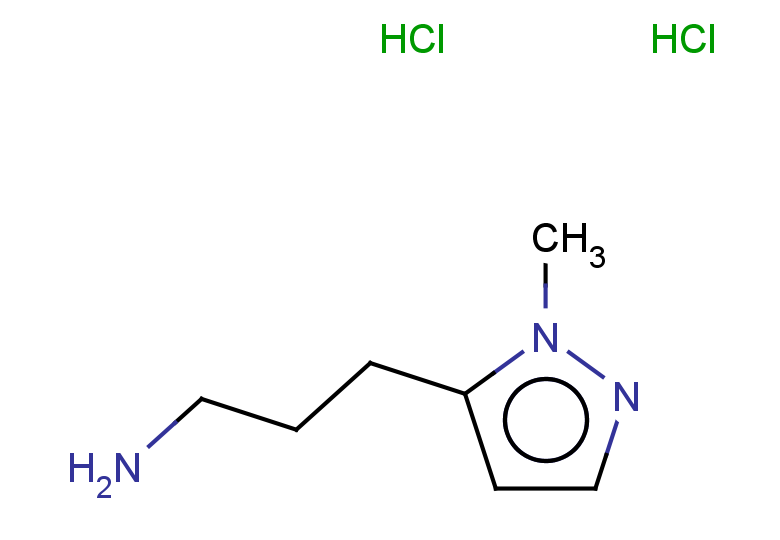 3-(1-methyl-1H-pyrazol-5-yl)propan-1-amine dihydrochloride