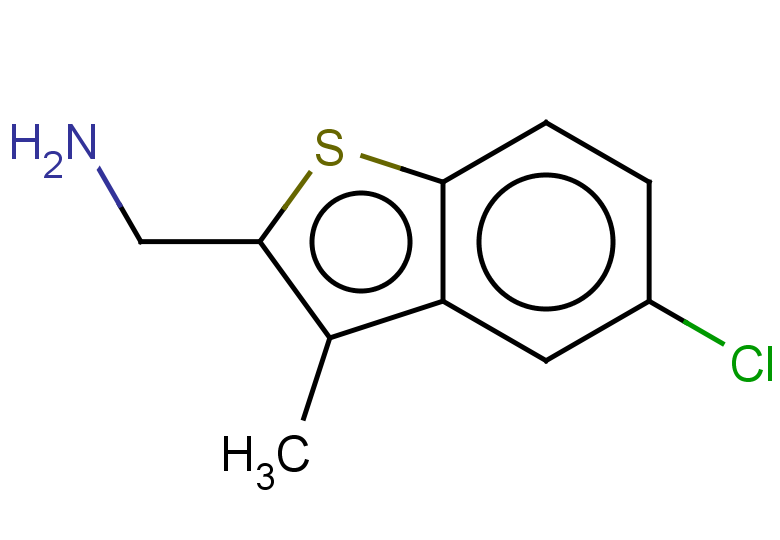(5-chloro-3-methyl-1-benzothiophen-2-yl)methanamine