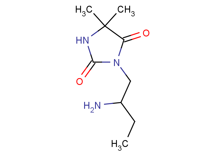 3-(2-aminobutyl)-5,5-dimethylimidazolidine-2,4-dione