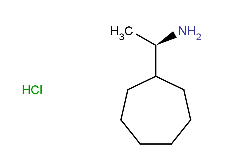 (1R)-1-cycloheptylethan-1-amine hydrochloride
