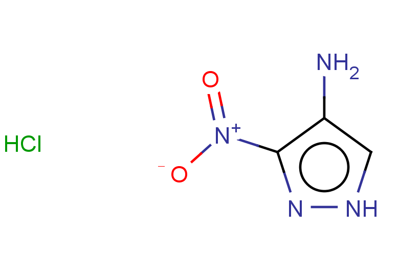 3-nitro-1H-pyrazol-4-amine hydrochloride