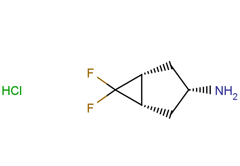 (1R,3R,5S)-6,6-difluorobicyclo[3.1.0]hexan-3-amine hydrochloride