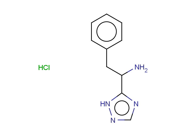 2-phenyl-1-(1H-1,2,4-triazol-5-yl)ethan-1-amine hydrochloride