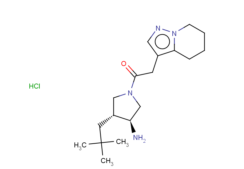 rac-1-[(3R,4S)-3-amino-4-(2,2-dimethylpropyl)pyrrolidin-1-yl]-2-{4H,5H,6H,7H-pyrazolo[1,5-a]pyridin-3-yl}ethan-1-one hydrochloride, trans