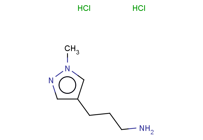3-(1-methyl-1H-pyrazol-4-yl)propan-1-amine dihydrochloride