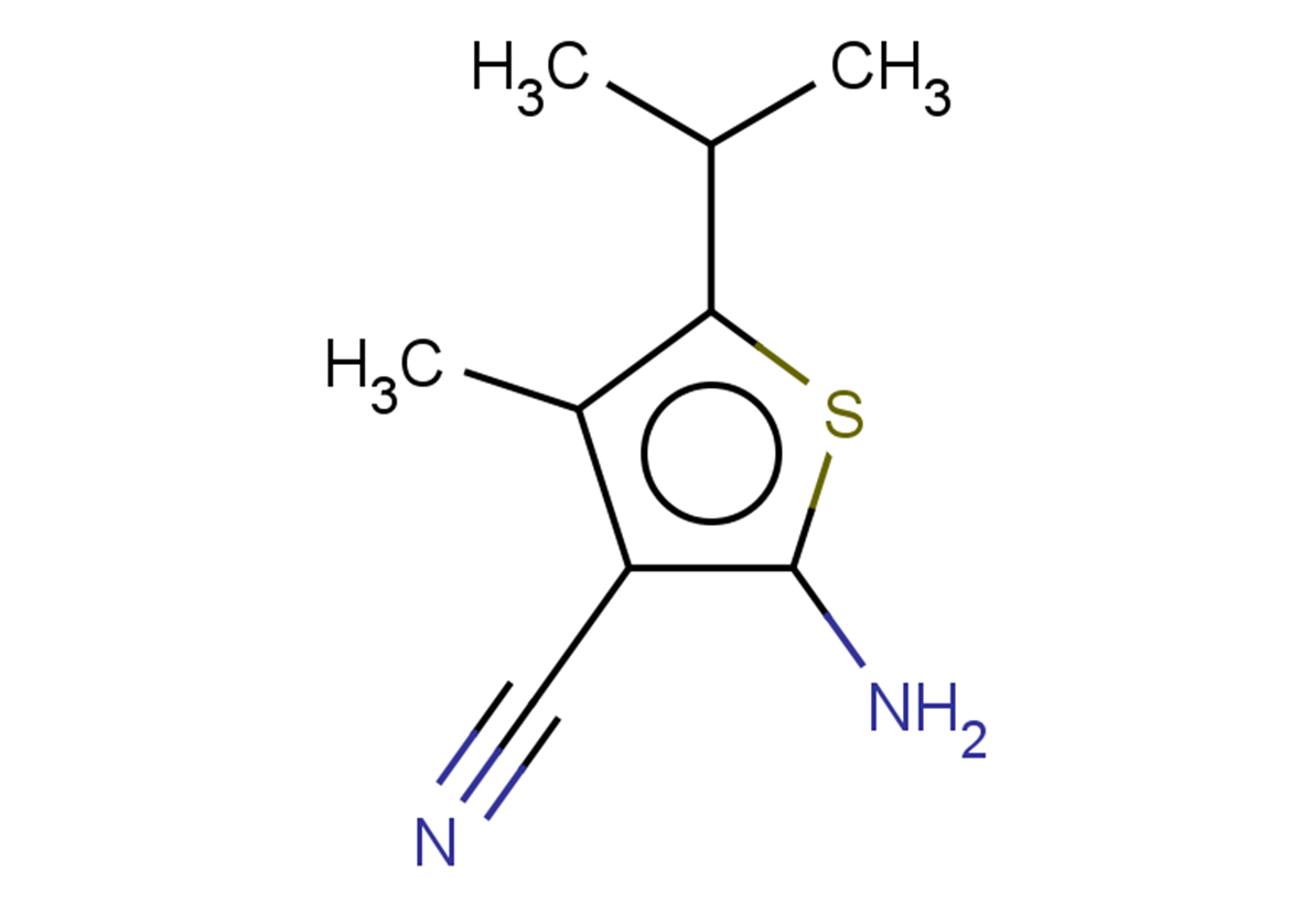 2-amino-4-methyl-5-(propan-2-yl)thiophene-3-carbonitrile
