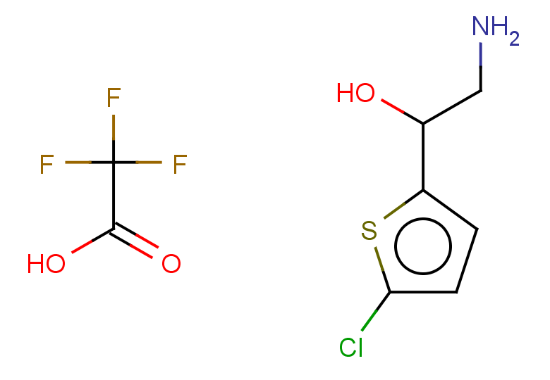 2-amino-1-(5-chlorothiophen-2-yl)ethan-1-ol, trifluoroacetic acid