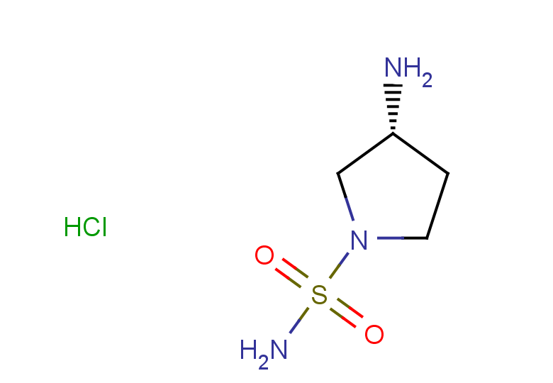 (3R)-3-aminopyrrolidine-1-sulfonamide hydrochloride