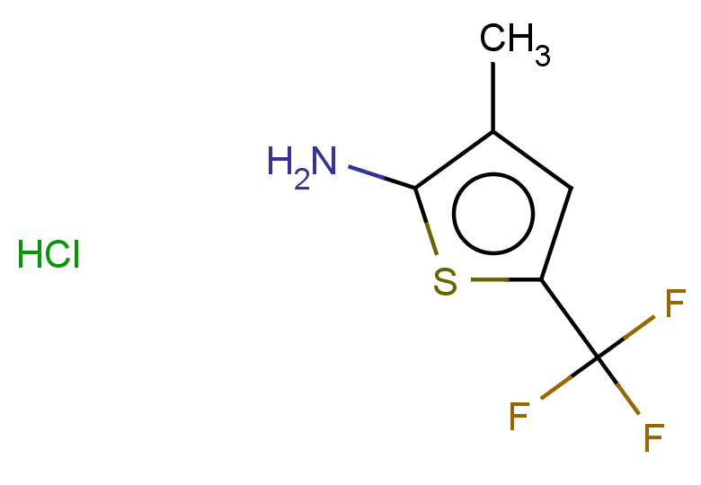 3-methyl-5-(trifluoromethyl)thiophen-2-amine hydrochloride