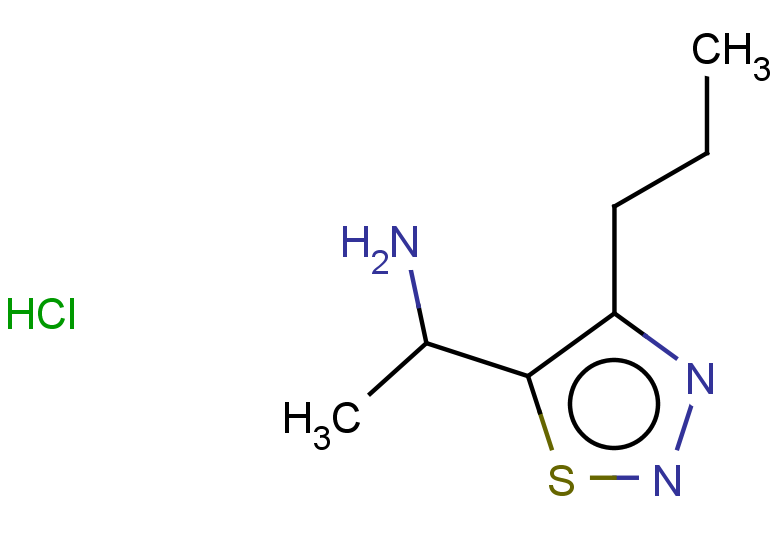 1-(4-propyl-1,2,3-thiadiazol-5-yl)ethan-1-amine hydrochloride