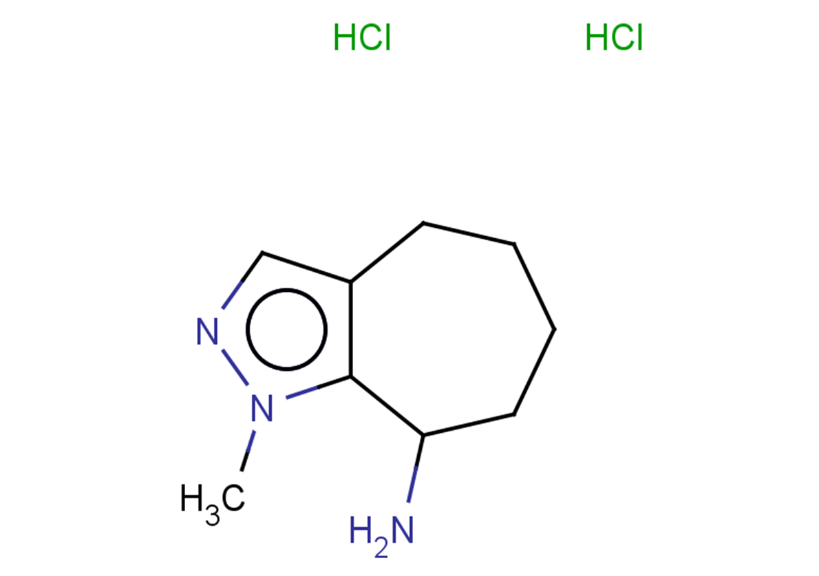 1-methyl-1H,4H,5H,6H,7H,8H-cyclohepta[c]pyrazol-8-amine dihydrochloride