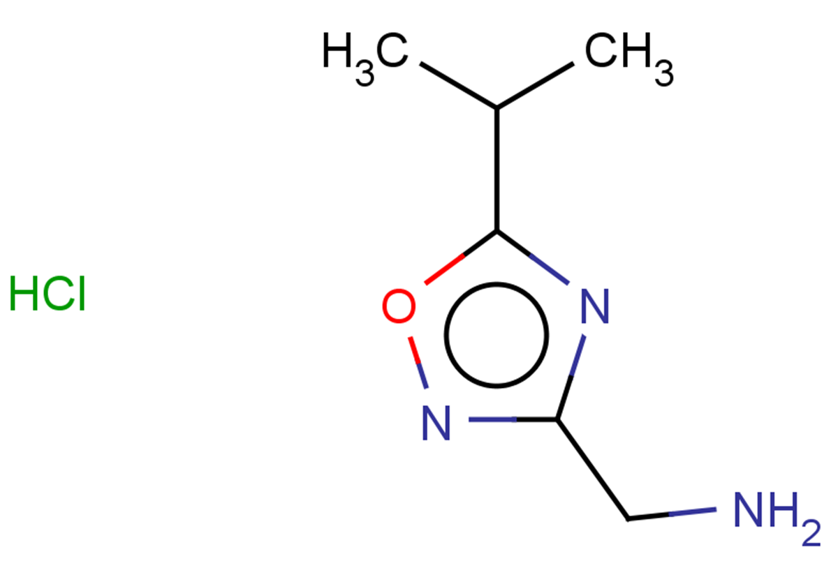 1-[5-(propan-2-yl)-1,2,4-oxadiazol-3-yl]methanamine hydrochloride