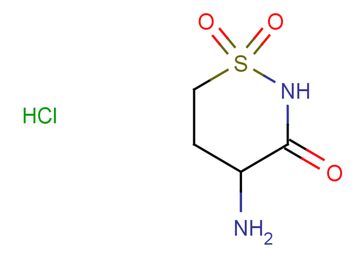 4-amino-1lambda6,2-thiazinane-1,1,3-trione hydrochloride