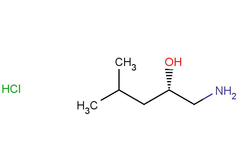 (2S)-1-amino-4-methylpentan-2-ol hydrochloride