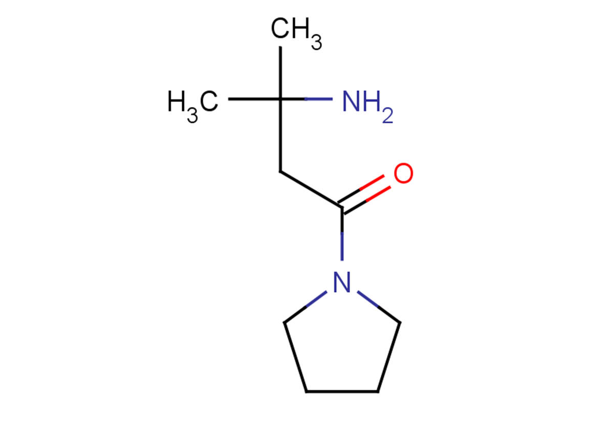 3-amino-3-methyl-1-(pyrrolidin-1-yl)butan-1-one