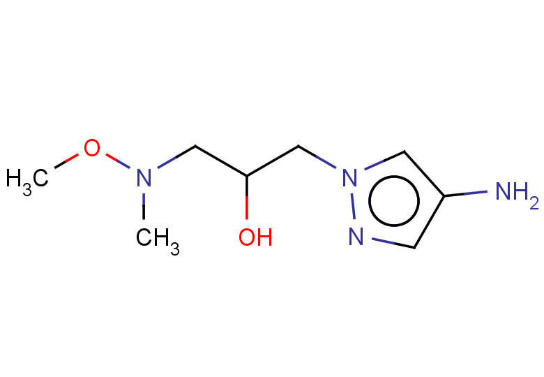 1-(4-amino-1H-pyrazol-1-yl)-3-[methoxy(methyl)amino]propan-2-ol