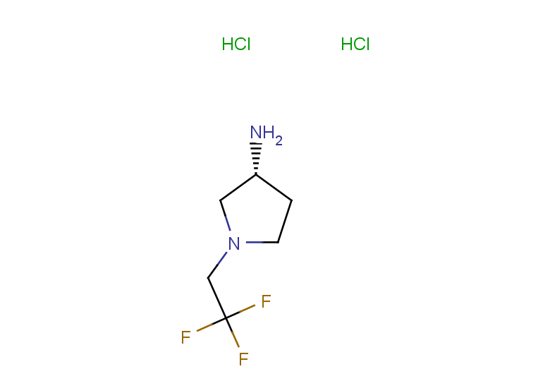 (3R)-1-(2,2,2-trifluoroethyl)pyrrolidin-3-amine dihydrochloride